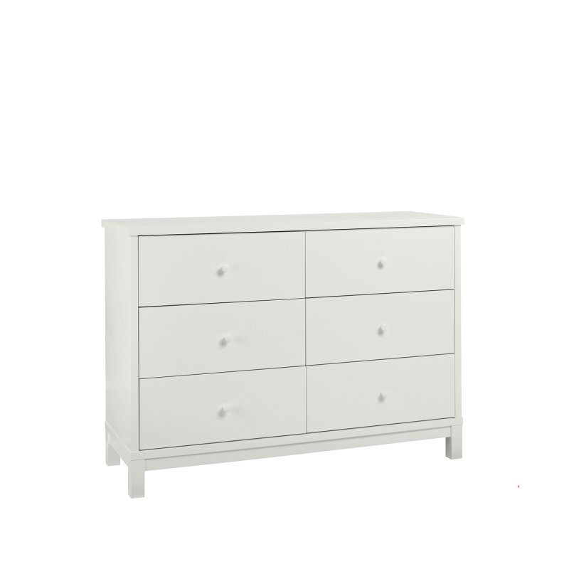 Bentley Designs Atlanta White 6 Drawer Wide Chest