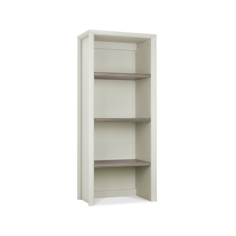 Bentley Designs Bergen Grey Washed Oak & Soft Grey Narrow Top Unit