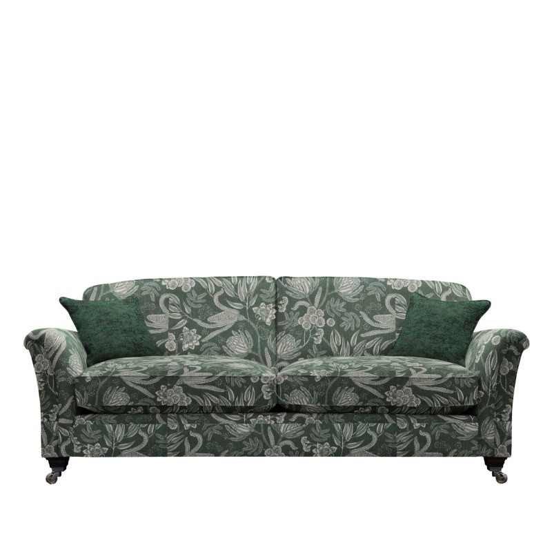 Parker Knoll Devonshire Grand Sofa Formal Back Inc 2 x Scatters in Fabric