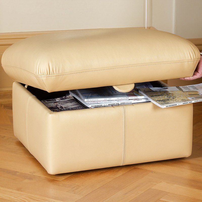Sherborne Sherborne Stool/Box in Leather