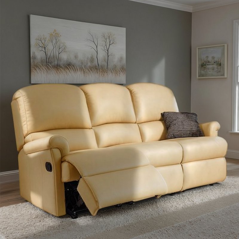 Sherborne Sherborne Nevada 3 Seater Recliner in Leather