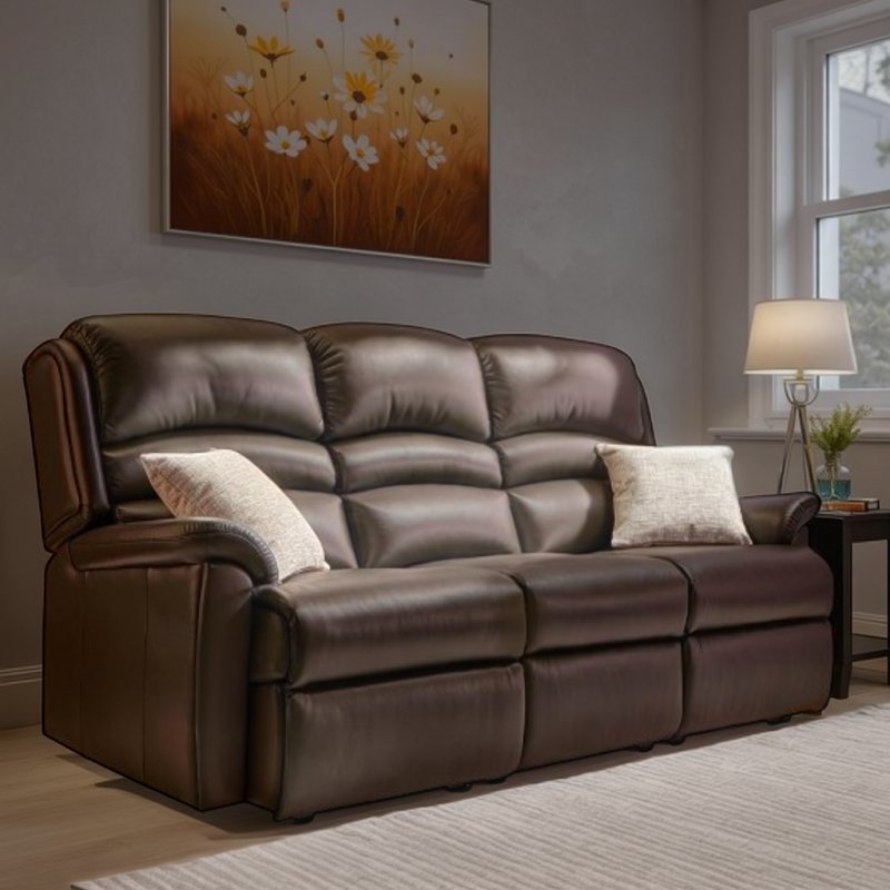 Sherborne Sherborne Olivia 3 Seater Sofa in Leather