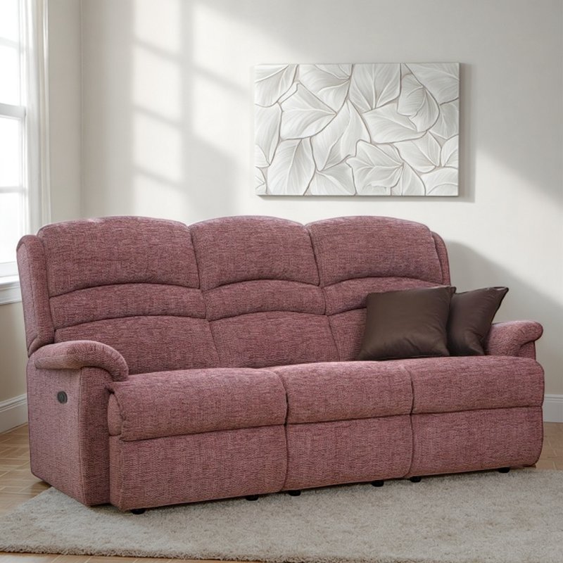 Sherborne Sherborne Olivia 3 Seater Recliner in Fabric