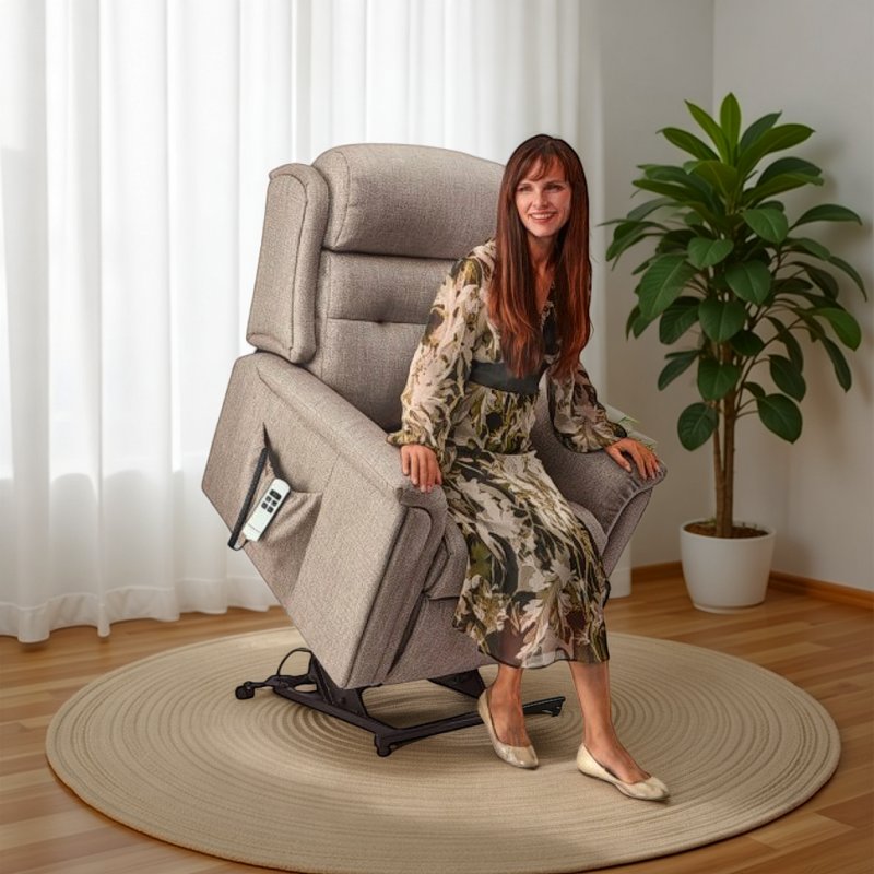 Sherborne Sherborne Roma Riser Recliner in Fabric