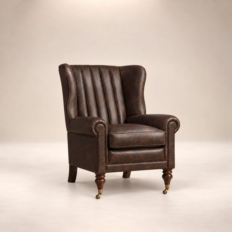 Dunmore Chair Leather Main Image HF