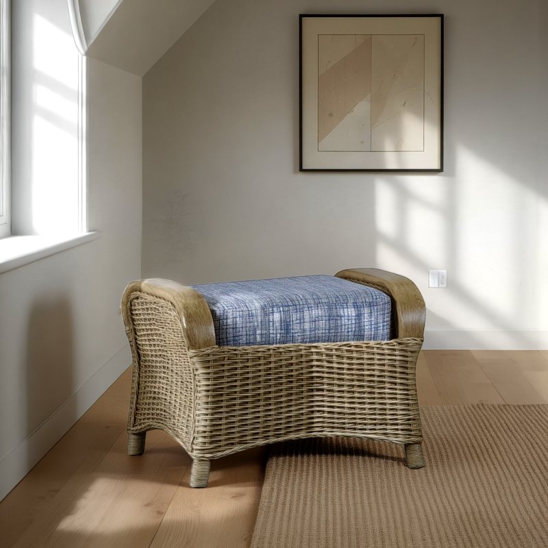 The Cane Industries Monza Footstool