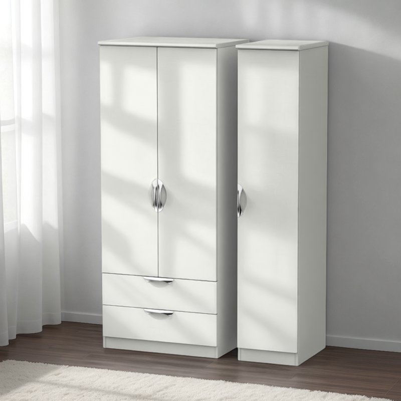 Welcome Furniture Camden Triple 2 Drawer Robe