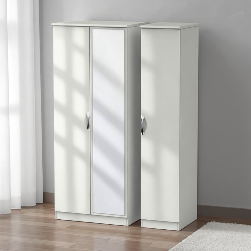 Welcome Furniture Camden Triple Mirror Robe