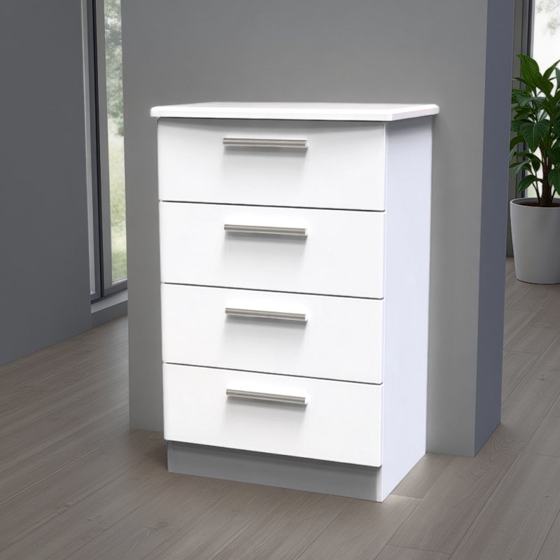 Welcome Furniture Knightsbridge 4 Drawer Midi Chest