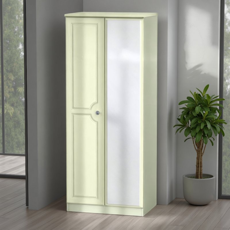 Welcome Furniture Pembroke 2ft6 Mirror Robe