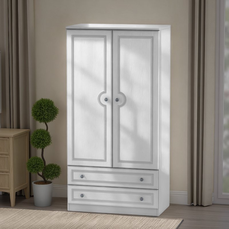Welcome Furniture Pembroke 3ft 2 Drawer Robe