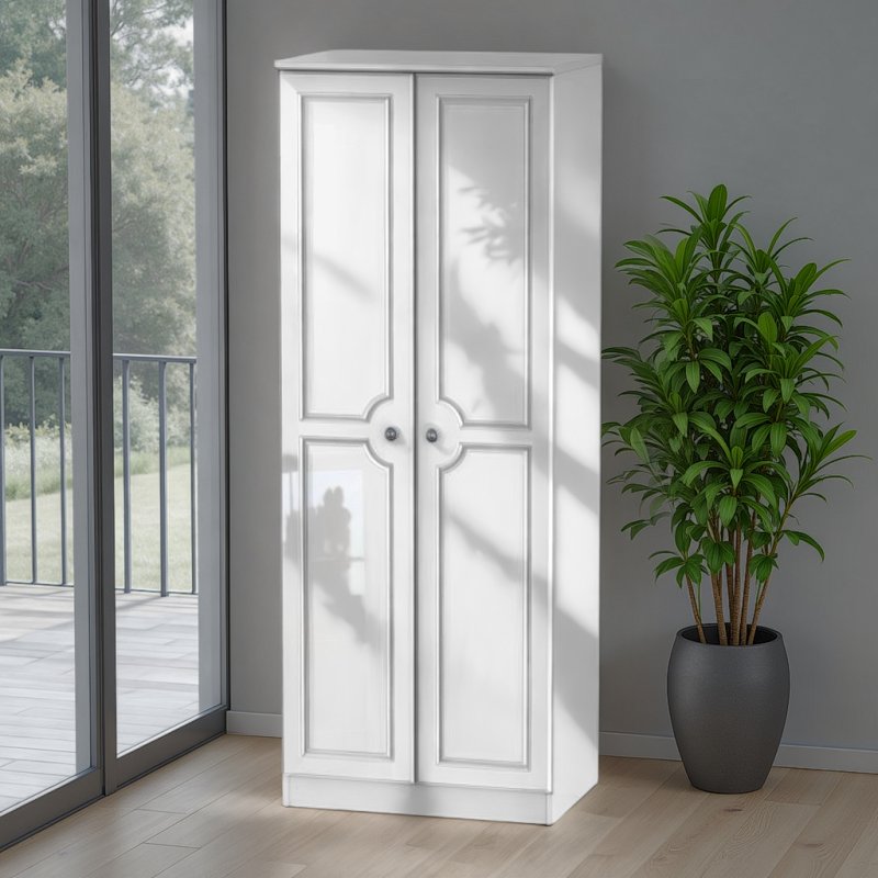 Welcome Furniture Pembroke Tall 2ft6 Plain Robe