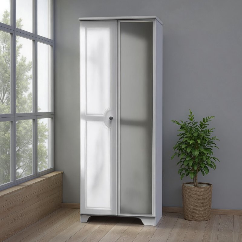 Welcome Furniture Pembroke Tall 2ft6 Mirror Robe