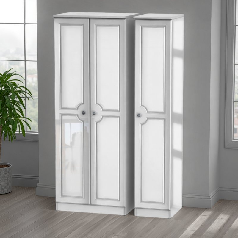 Welcome Furniture Pembroke Tall Triple Plain Robe