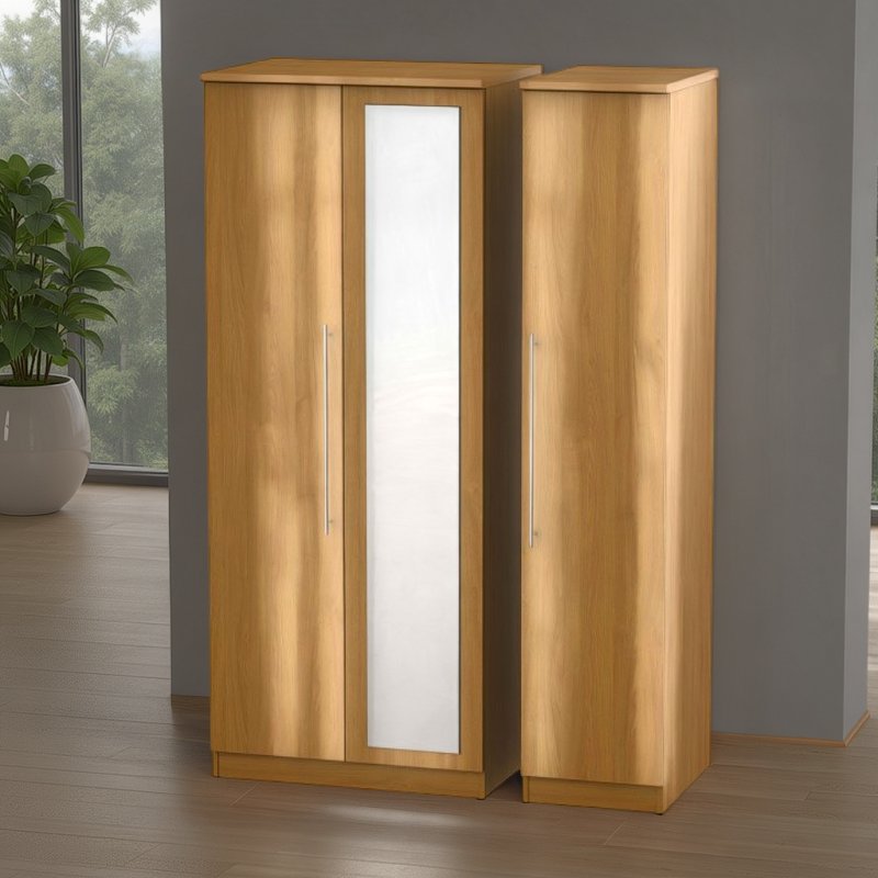 Welcome Furniture Sherwood Triple Mirror Robe