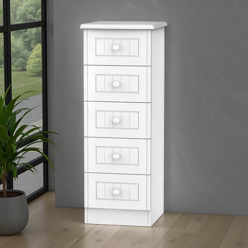 Welcome Furniture Warwick 5 Drawer Locker