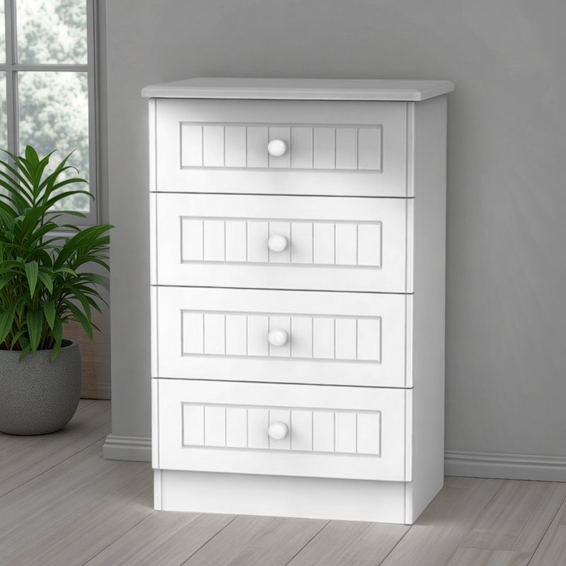 Welcome Furniture Warwick 4 Drawer Midi Chest