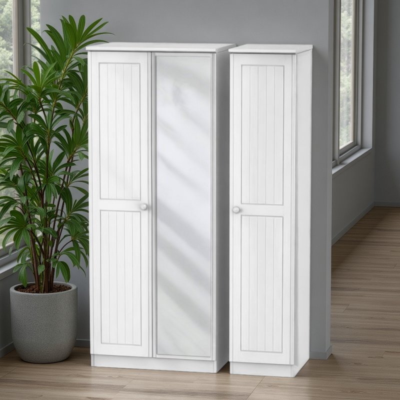 Welcome Furniture Warwick Triple Mirror Robe