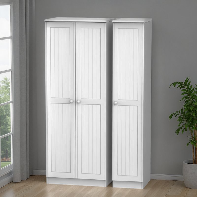 Welcome Furniture Warwick Tall Triple Plain Robe
