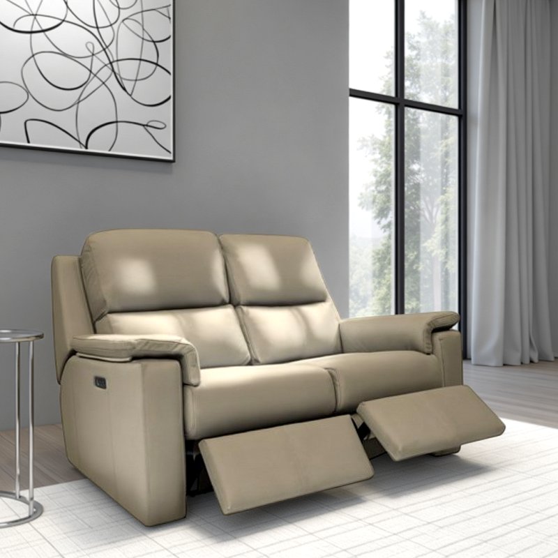 G Plan G Plan Harper Small 2 Seater Double Recliner in Leather