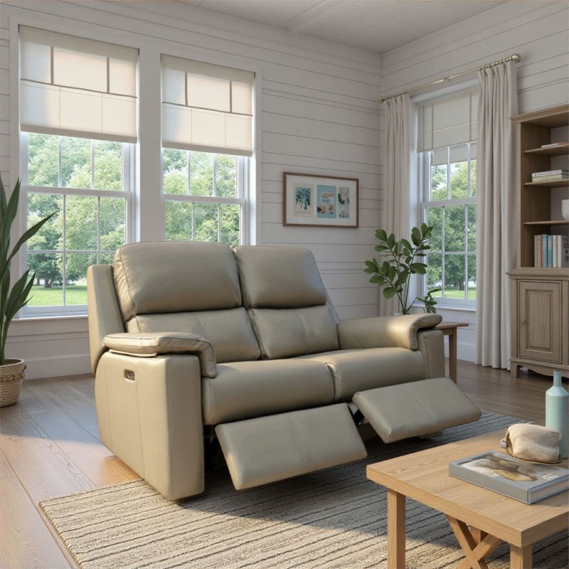 G Plan G Plan Harper Small 2 Seater Double Recliner in Leather