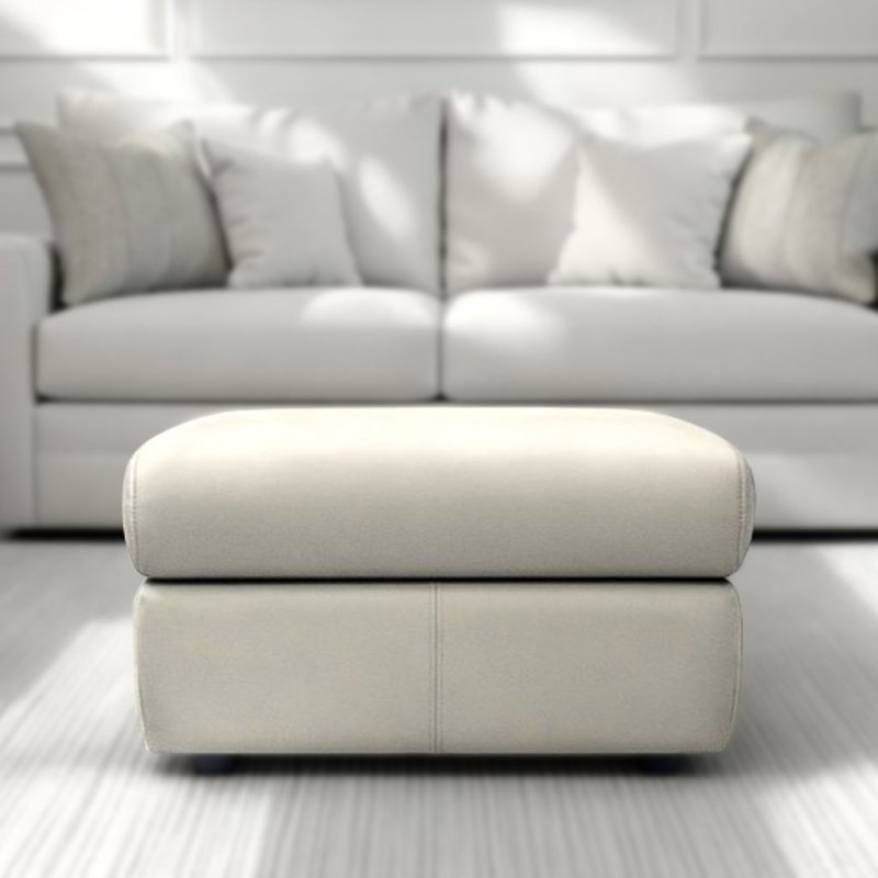 G Plan G Plan Harper Footstool in Leather