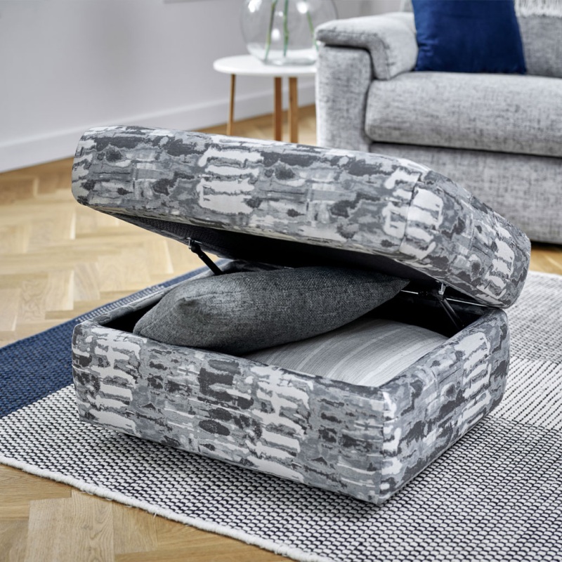 G Plan G Plan Harper Storage Footstool in Fabric