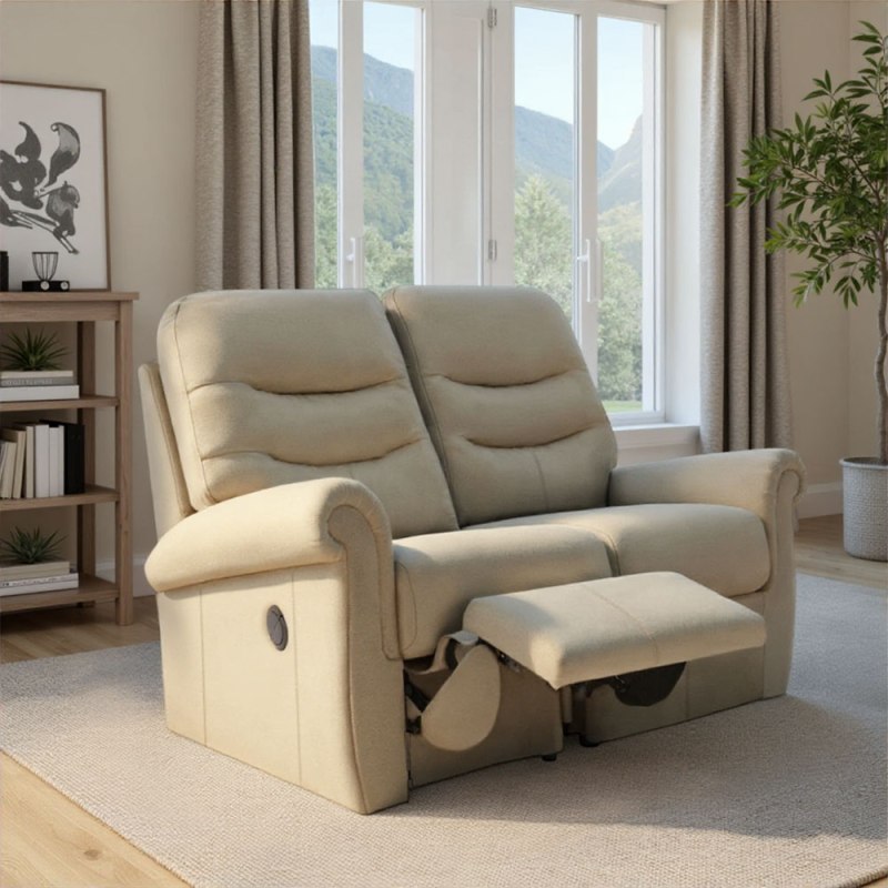 G Plan G Plan Holmes 2 Seater Recliner in Leather