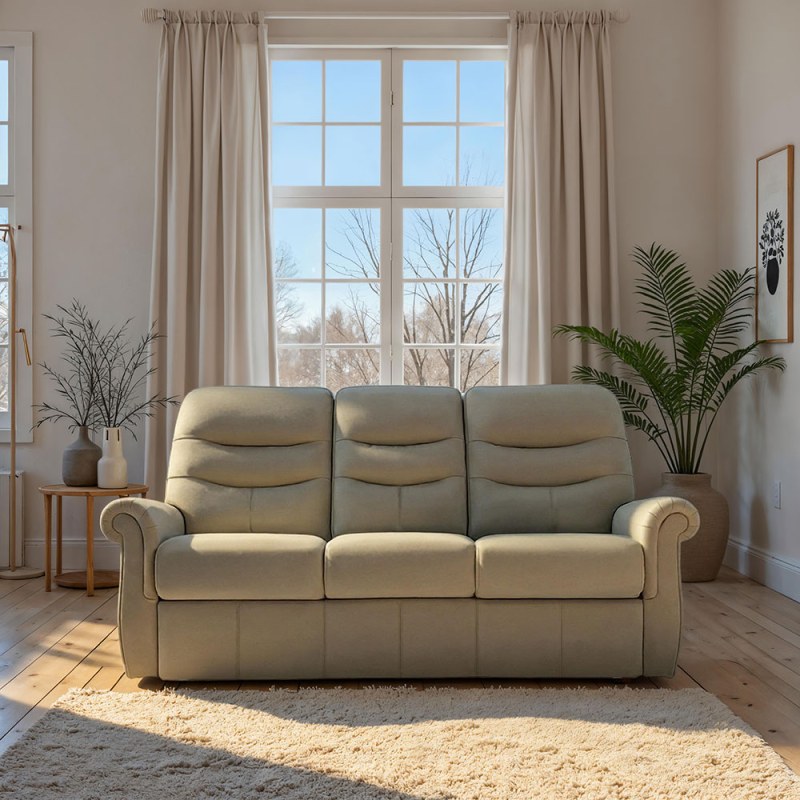G Plan G Plan Holmes 3 Seater Sofa in Leather