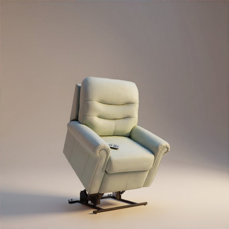 G Plan Holmes Small Dual Elevate Chair in Leather