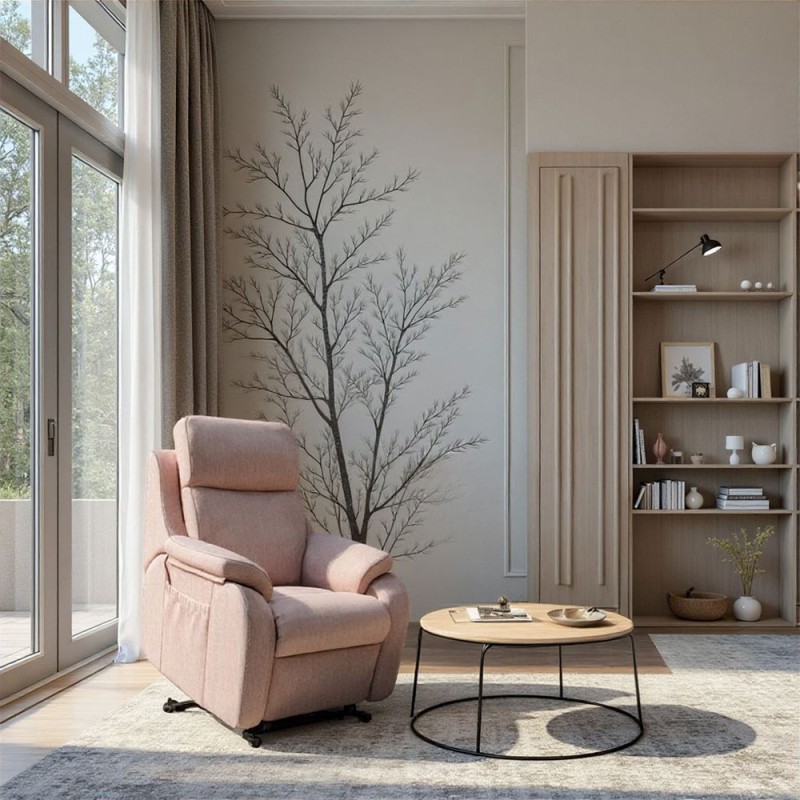 G Plan G Plan Kingsbury Small Dual Elevate Chair in Fabric