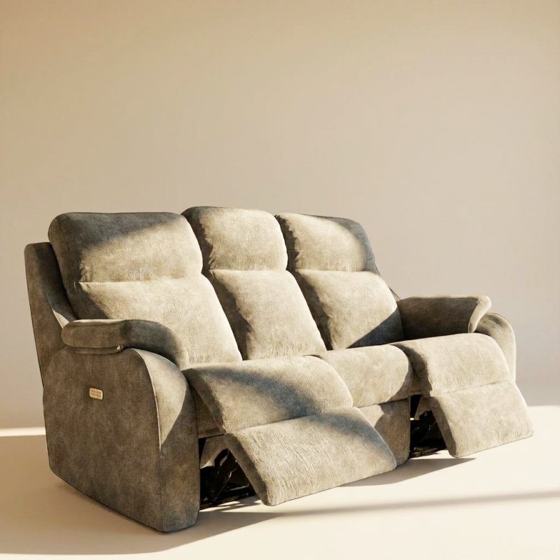 G Plan Kingsbury 3 Seater Double Recliner in Fabric