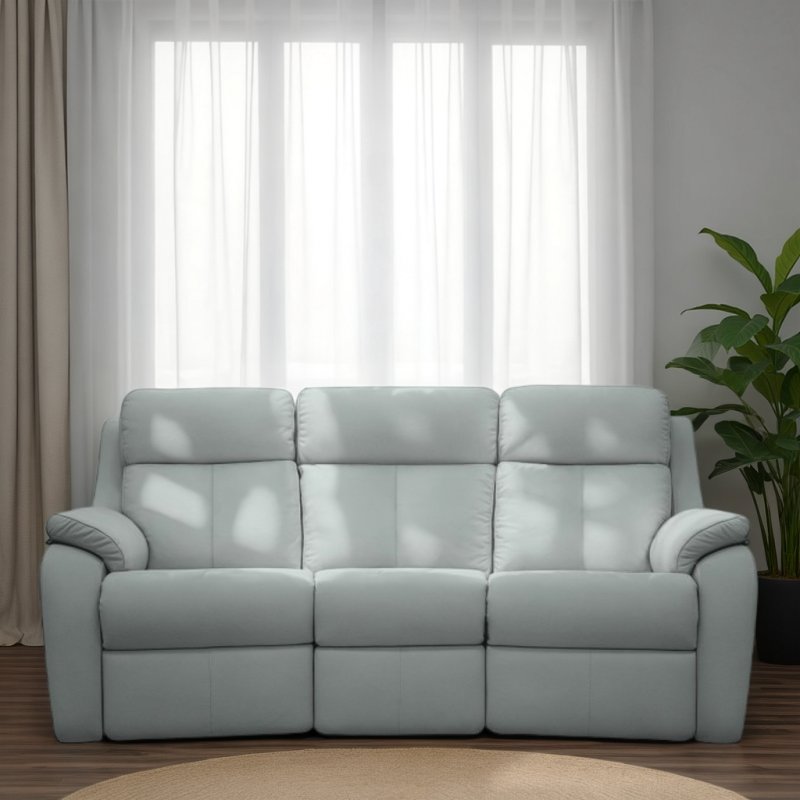 G Plan G Plan Kingsbury 3 Seater Curved Sofa in Leather