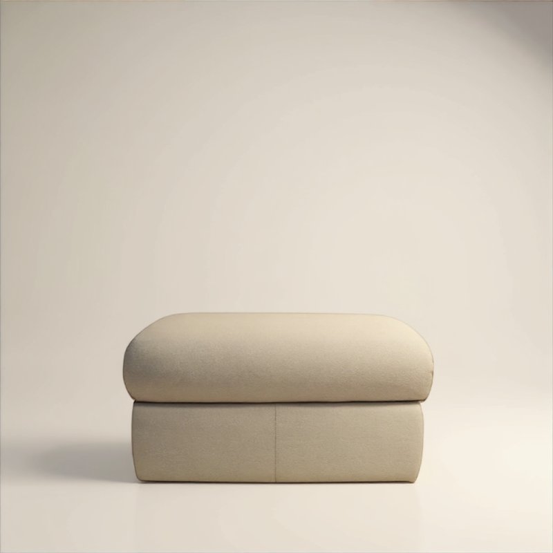 G Plan Kingsbury Storage Footstool in Leather