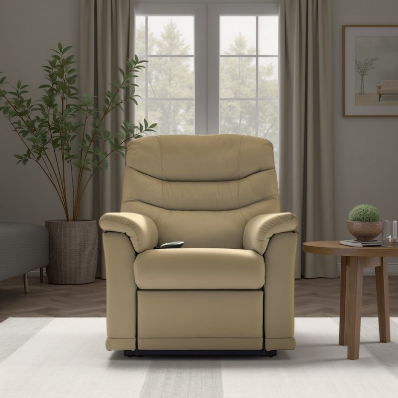 G Plan G Plan Malvern Small Dual Elevate Chair in Leather