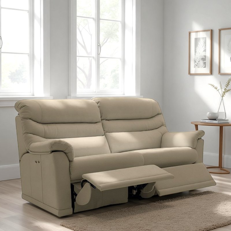 G Plan G Plan Malvern 2 Seater Double Recliner in Leather