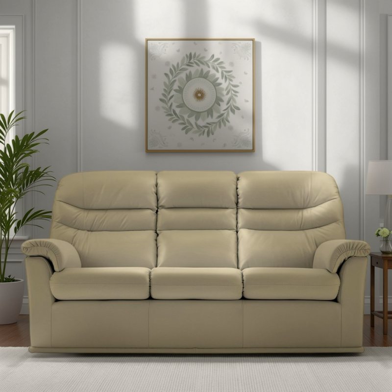 G Plan G Plan Malvern 3 Seater (3 Cushion) Sofa in Leather