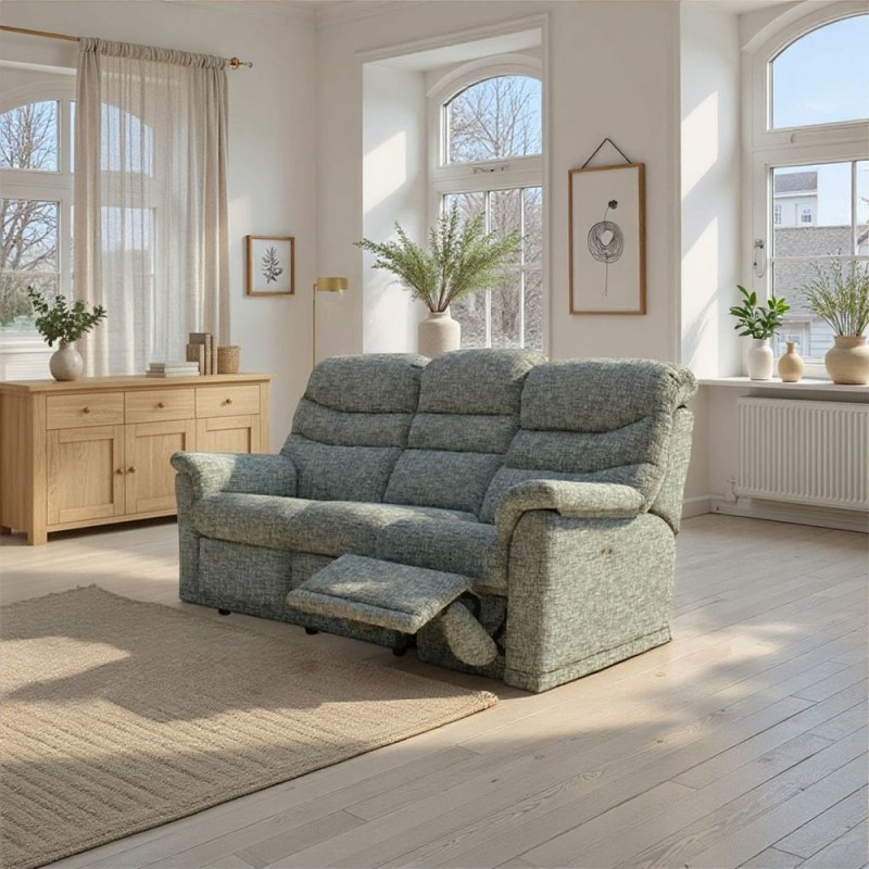 G Plan G Plan Malvern 3 Seater (3 Cushion) Recliner in Fabric