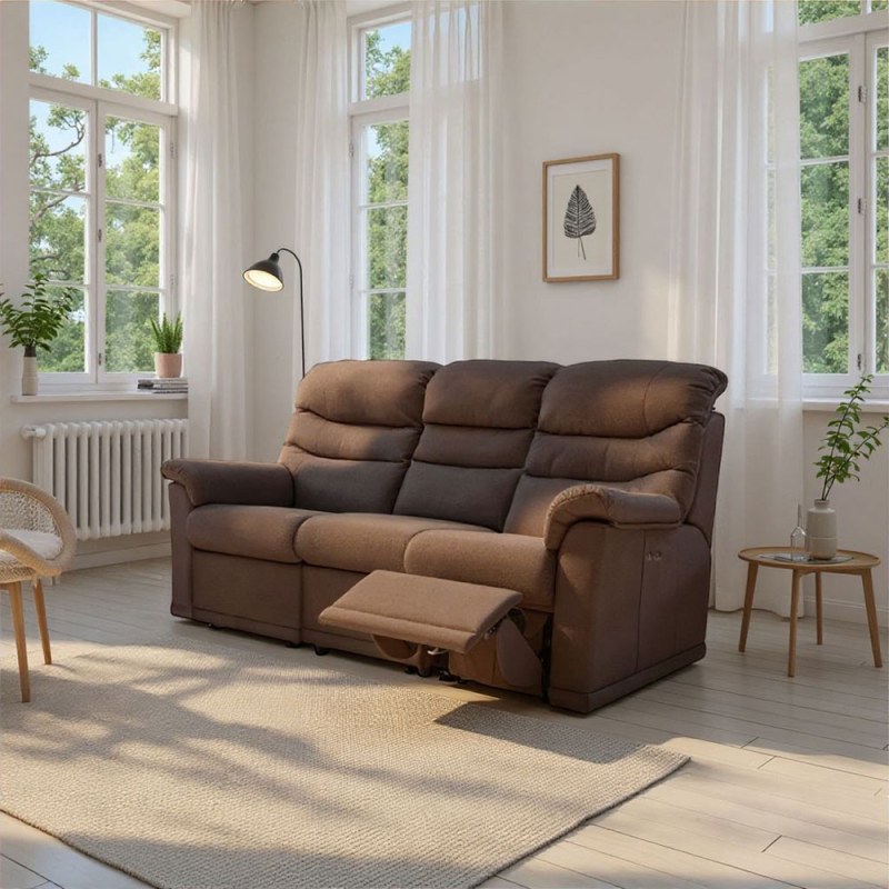 G Plan G Plan Malvern 3 Seater (3 Cushion) Recliner in Leather
