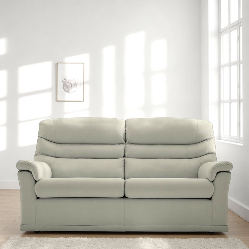 G Plan G Plan Malvern 3 Seater (2 Cushion) Sofa in Leather