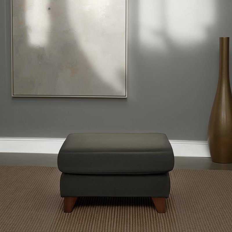 G Plan G Plan Riley Large Footstool in Leather