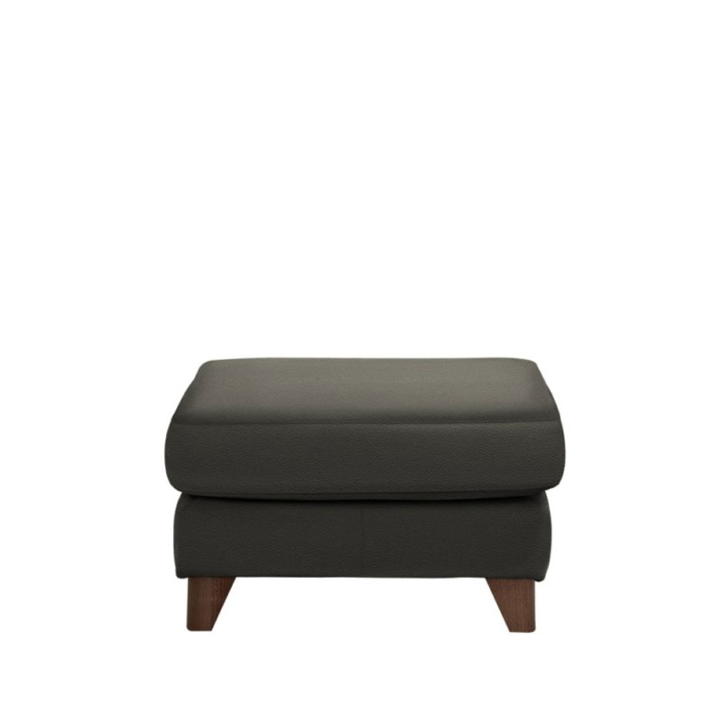 G Plan G Plan Riley Large Footstool in Leather