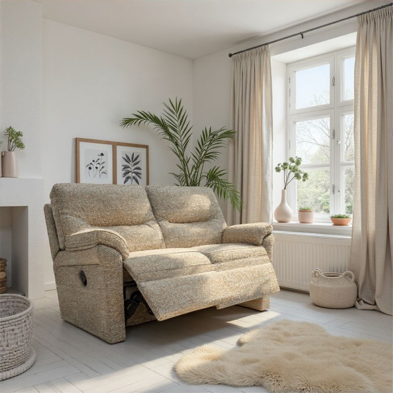 G Plan G Plan Seattle 2 Seater Double Recliner in Fabric