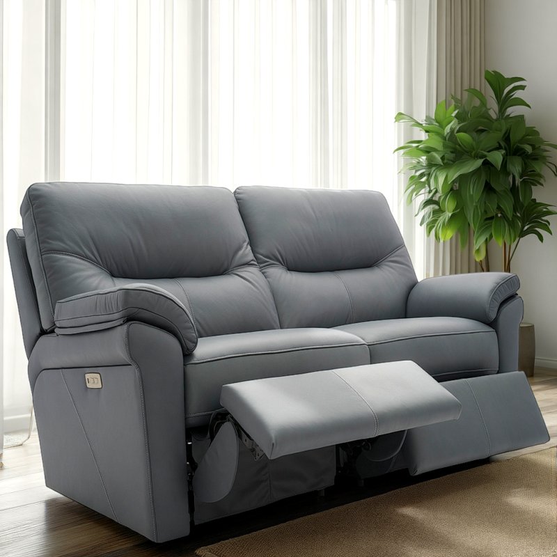 G Plan G Plan Seattle 2 Seater Double Recliner in Leather