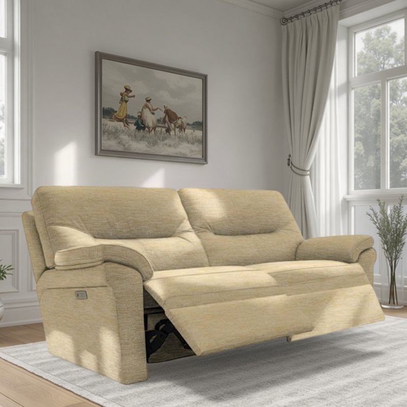 G Plan G Plan Seattle 3 Seater Double Recliner in Fabric