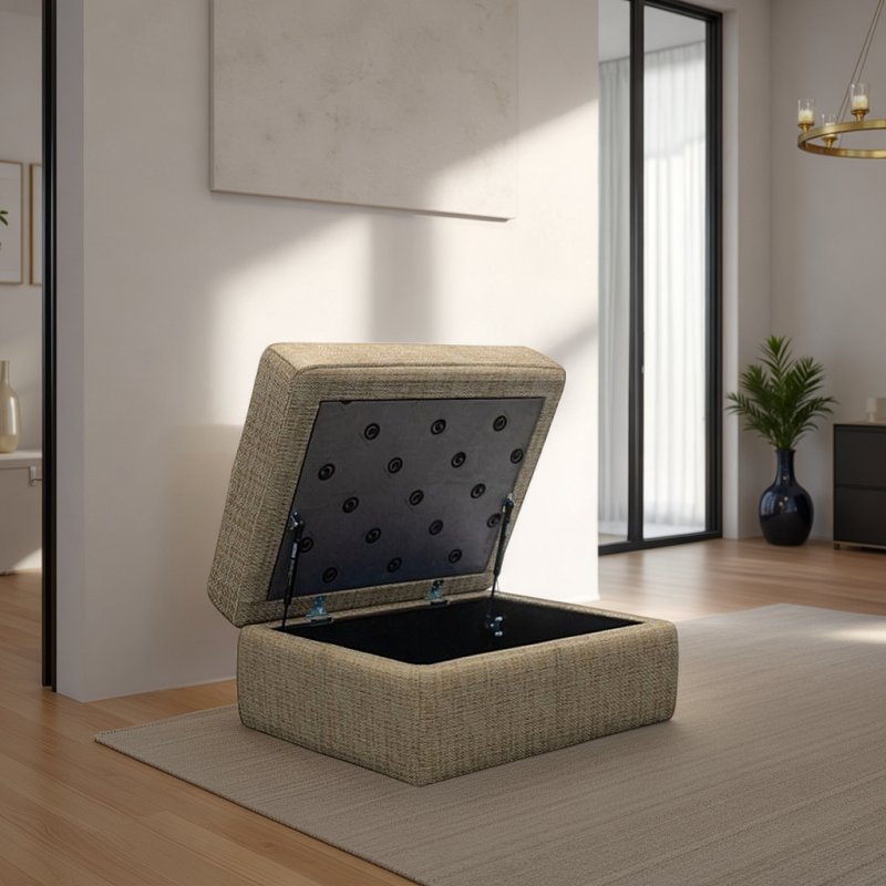 G Plan G Plan Seattle Storage Footstool in Fabric