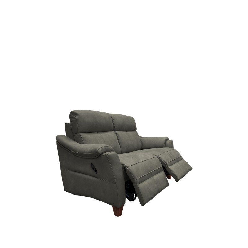G Plan G Plan Hurst Small Sofa Double Recliner in Leather