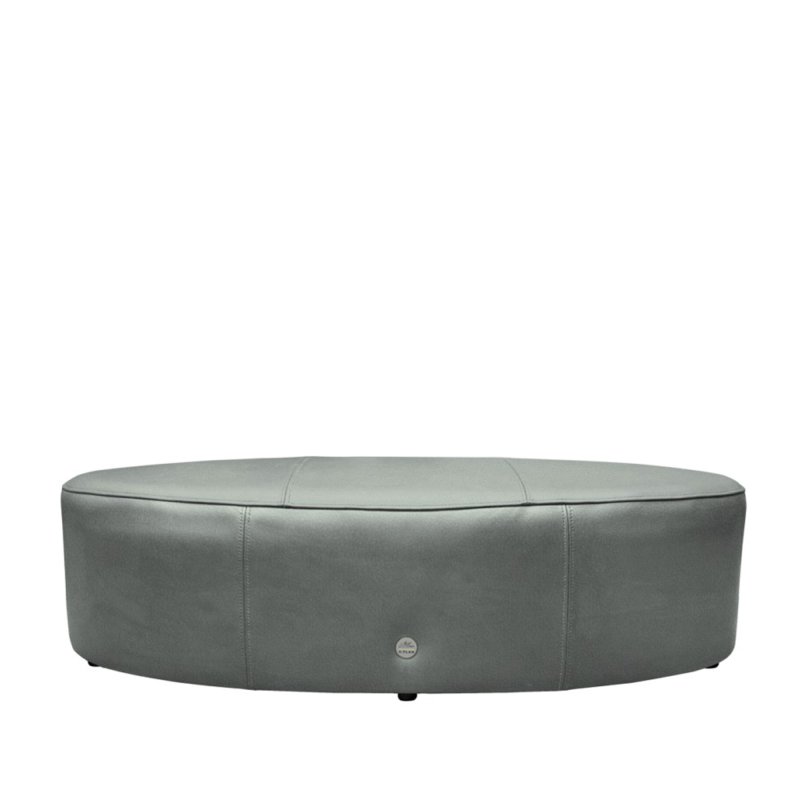 G Plan Jay Blades x G Plan Allen Oval Footstool in Leather