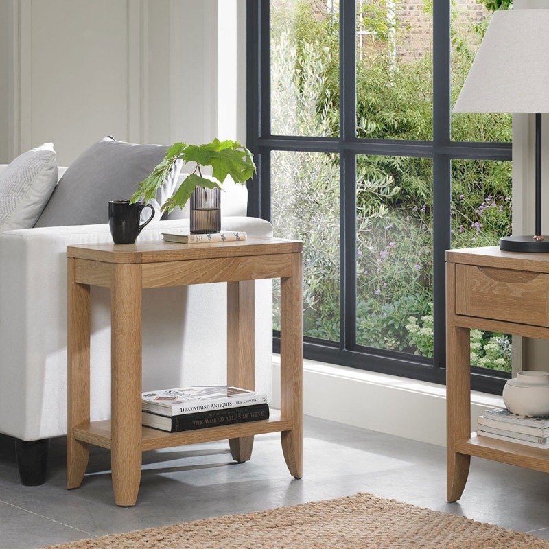 Bentley Designs Chester Oak Side Table