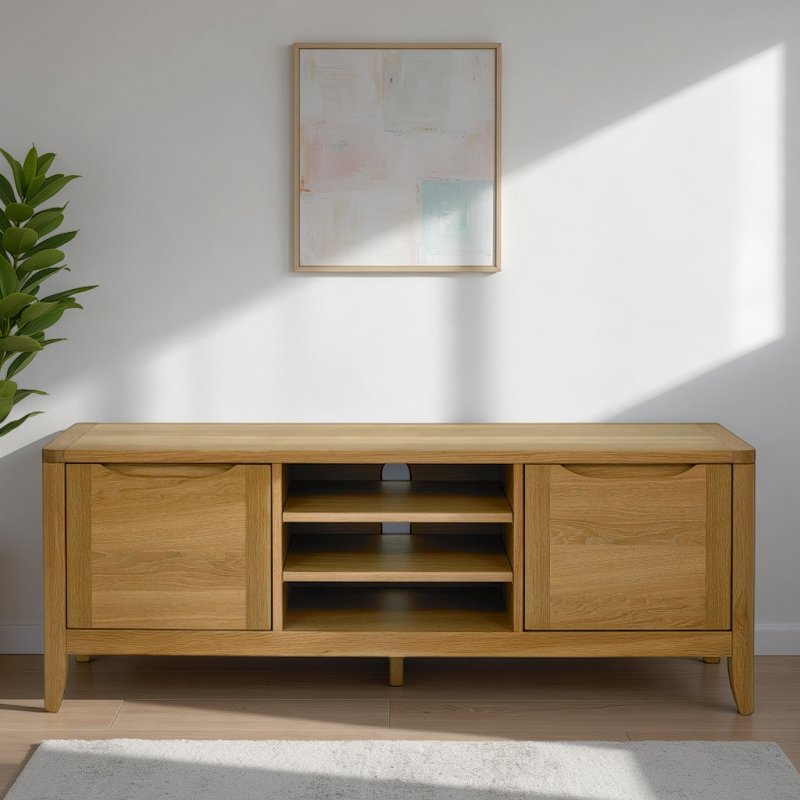 Bentley Designs Chester Oak Entertainment Unit